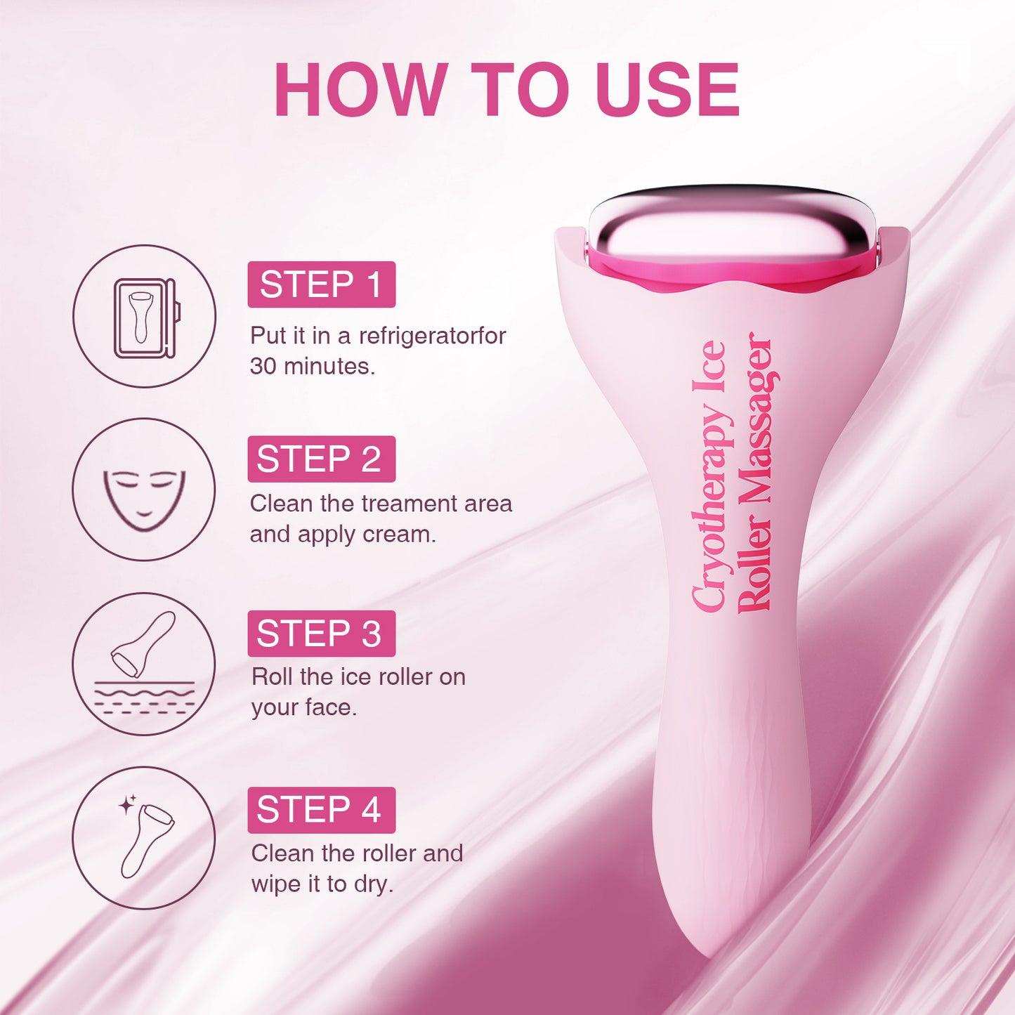 SÈLUNE PARIS® Lunar Ice Face Roller
