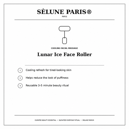 SÈLUNE PARIS® Lunar Ice Face Roller — cooling massage benefits